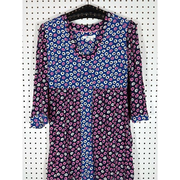Boden Mollie Tunic Shift Dress Azalea Bud Size 2R - Picture 4 of 7